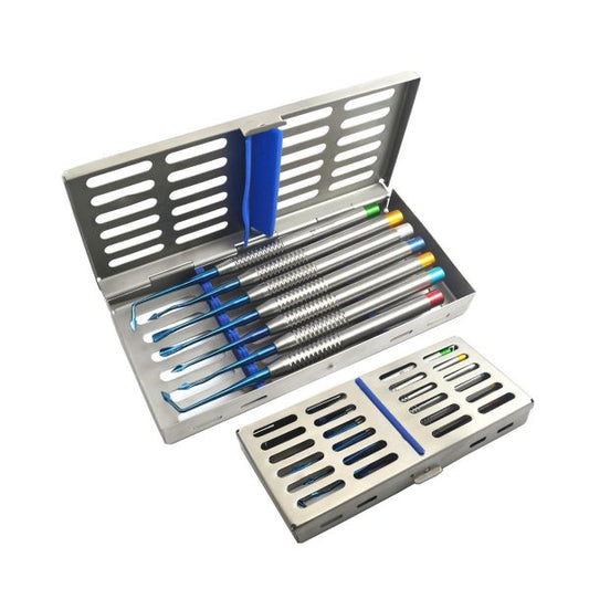 7pcs Dental Luxating Elevators PDL Peristomes set