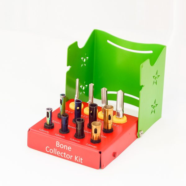 Dental Bone Collector Kit Dental Bur Drills With 12 Pcs Stopper Kit
